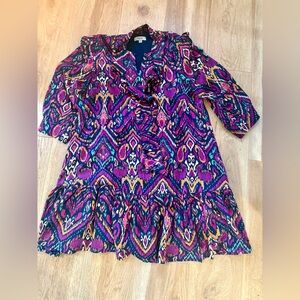 Fate vibrant purple dress